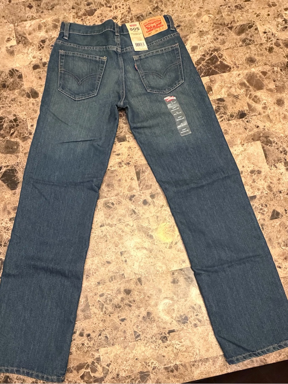 Levi's Kids Blue Straight Leg Jeans